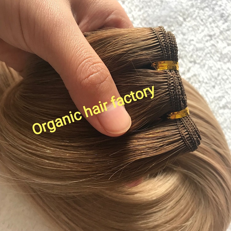 Top quality hair extensions hand tied weft supplier  RB14